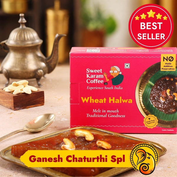 Tirunelveli Wheat Halwa - Sweet Karam Coffee