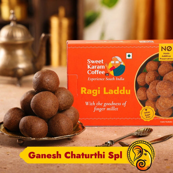 Ragi Laddu - Sweet Karam Coffee