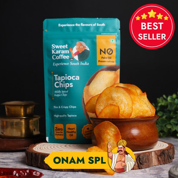 Kerala Tapioca (Kappa) Chips  - Free Shipping Across India