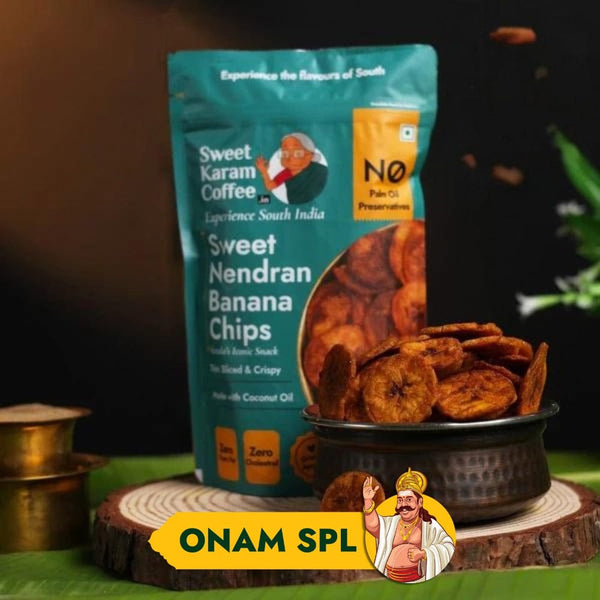Kerala Sweet Banana Chips  - Free Shipping Across India