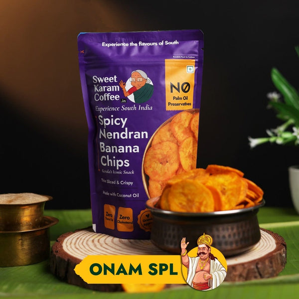 Kerala Spicy Banana Chips  - Free Shipping Across India
