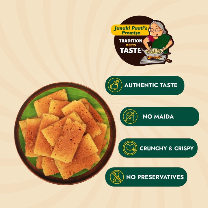 Crispy Ghee Mysorepak - Sweet Karam Coffee