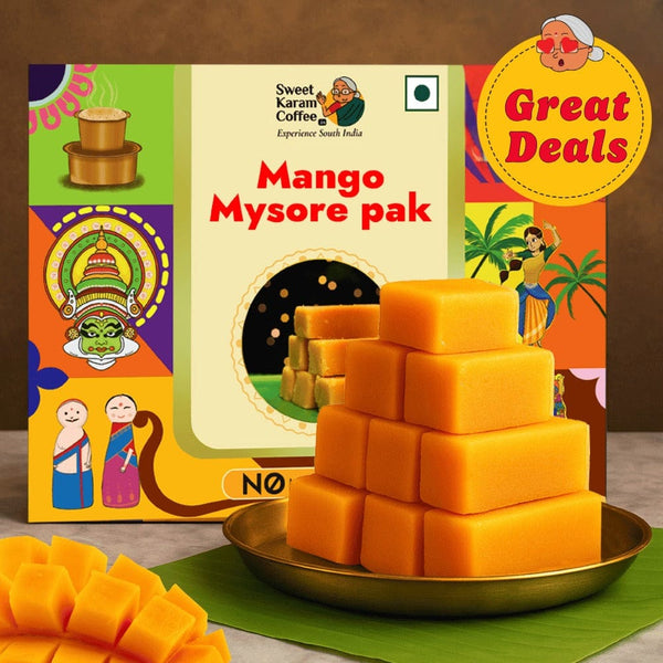 Mango Mysorepak - Sweet Karam Coffee
