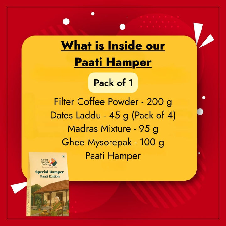 Special Paati Hamper (Curated) - Sweet Karam Coffee