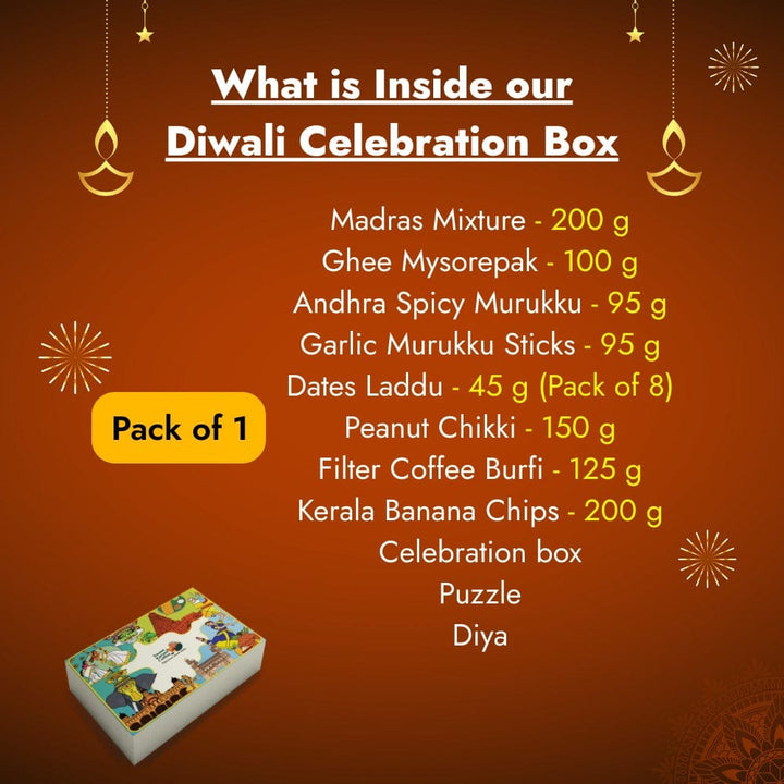 Diwali Celebration Box (Curated) - Sweet Karam Coffee