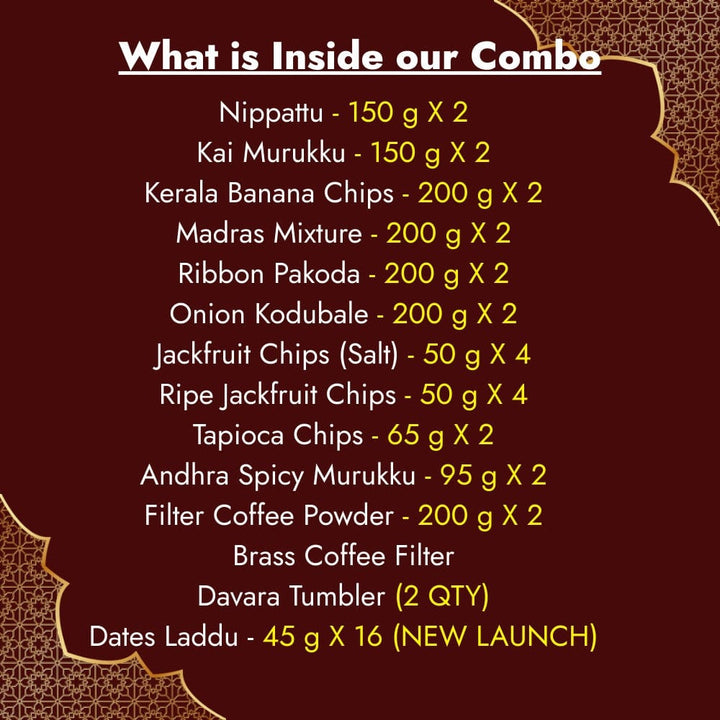 Snacks Combo (Curated) - Sweet Karam Coffee