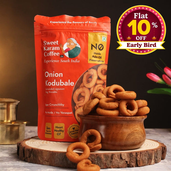 Onion Kodubale (Ring Murukku)