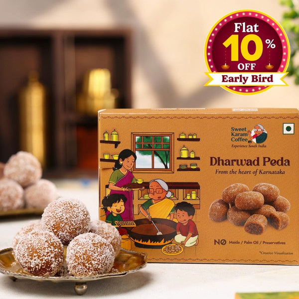 Dharwad Peda (Traditional Milk Sweet)