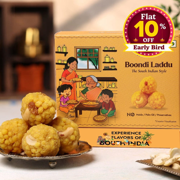Boondi Laddu - Sweet Karam Coffee