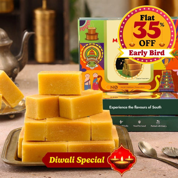 Ghee Mysorepak (Soft)  - Free Shipping Across India