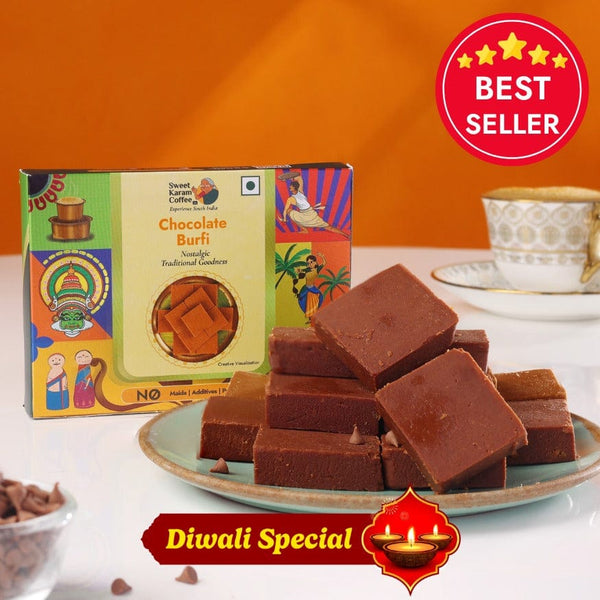 Chocolate Burfi  - Free Shipping Across India