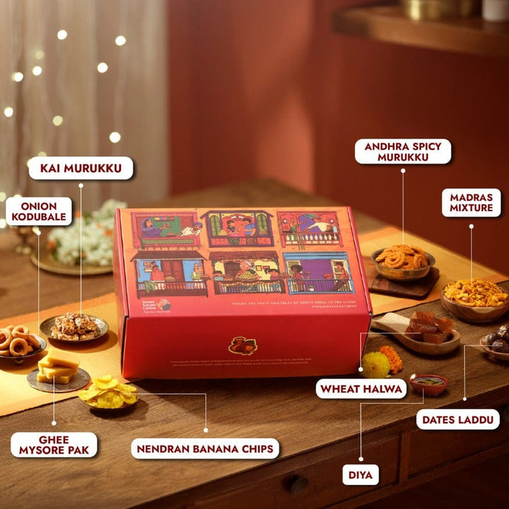 Diwali Happiness Box - Sweet Karam Coffee