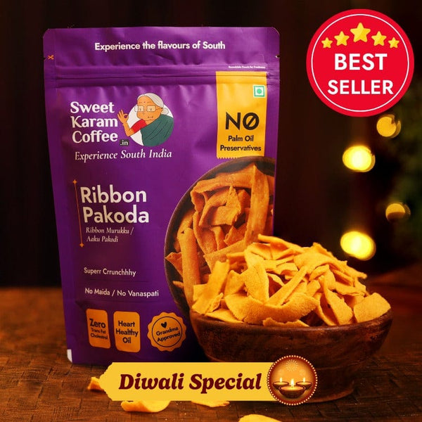 Ribbon Pakoda (Ribbon Murukku)