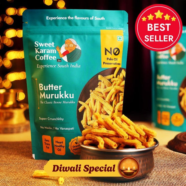 Butter Murukku (Benne Murukku)