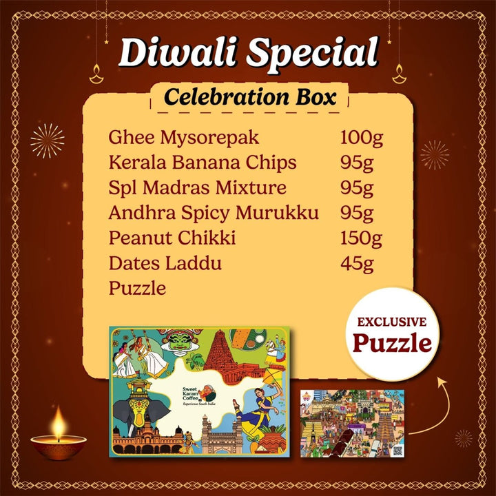 Diwali Celebration Box - Sweet Karam Coffee
