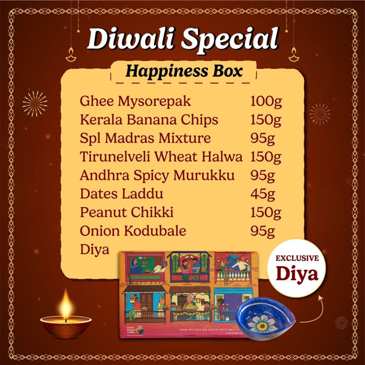 Diwali Happiness Box - Sweet Karam Coffee