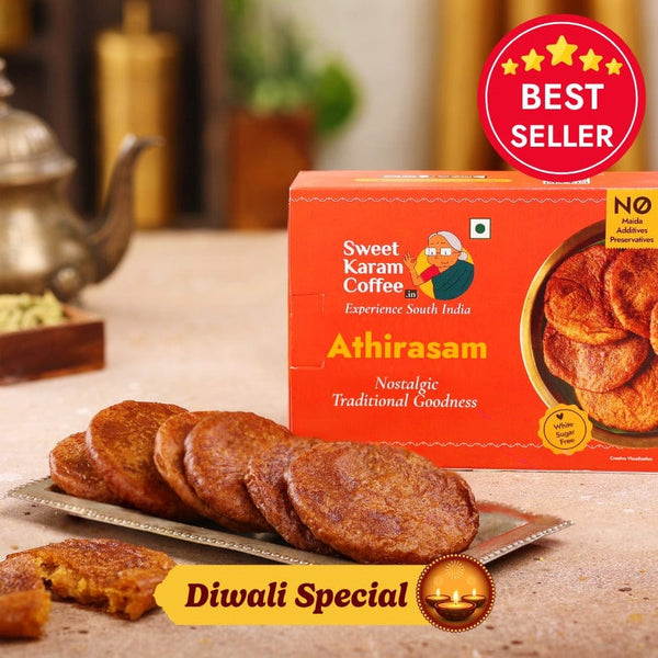 Athirasam (Traditional Jaggery Sweet)