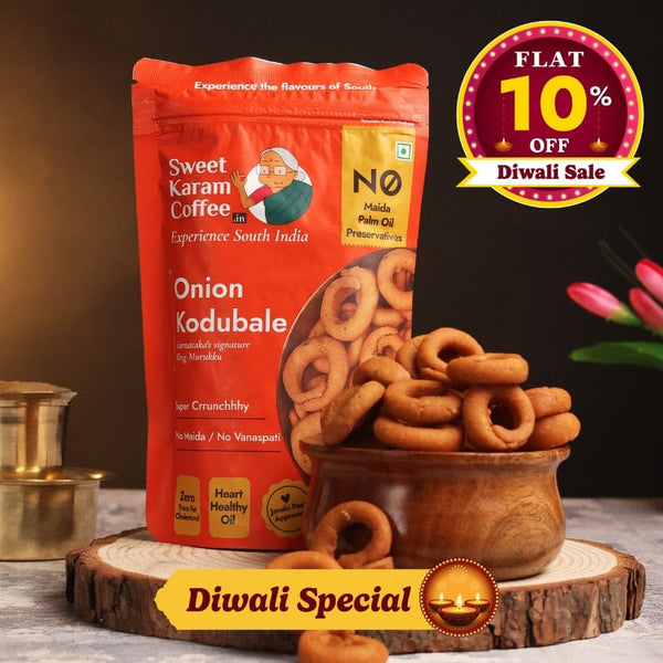 Onion Kodubale (Ring Murukku)  - Free Shipping Across India