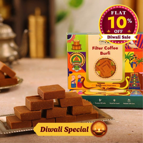 Filter Coffee Burfi  - Free Shipping Across India