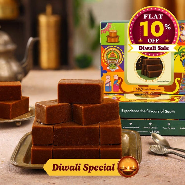 Chocolate/ Cocoa Mysorepak  - Free Shipping Across India