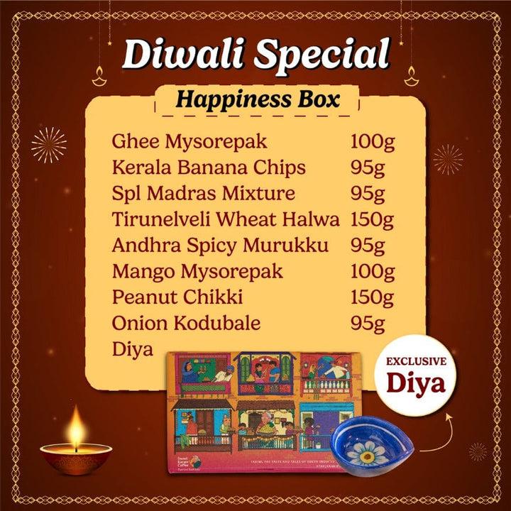 Diwali Happiness Gift Box  - Free Shipping Across India