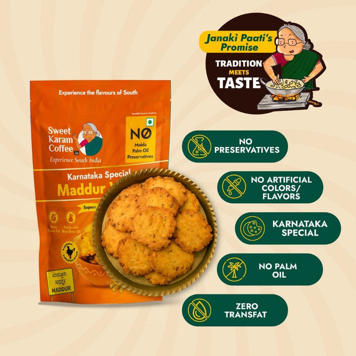 Maddur Vade - Sweet Karam Coffee