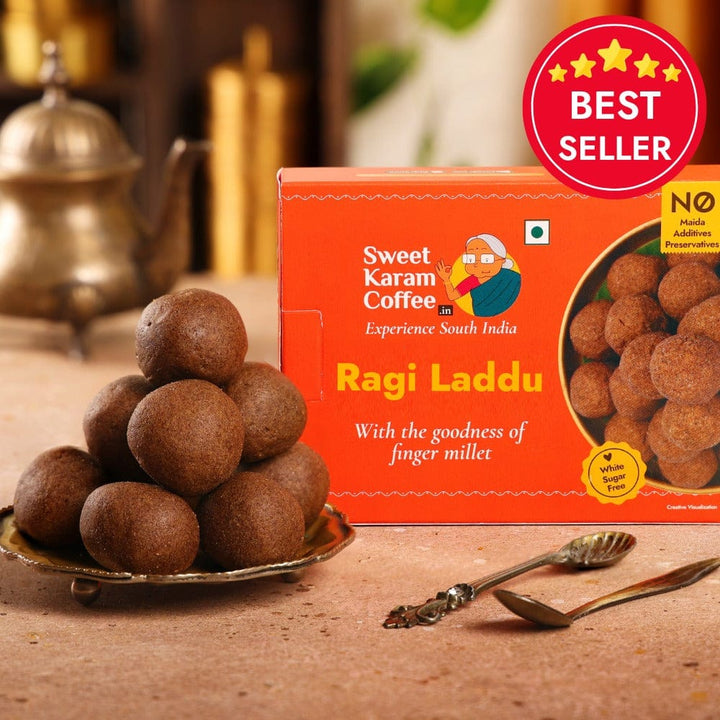 Ragi Laddu - Sweet Karam Coffee