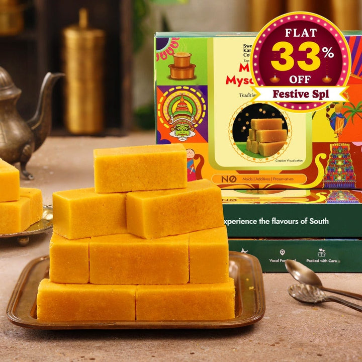 Mango Mysorepak - Sweet Karam Coffee