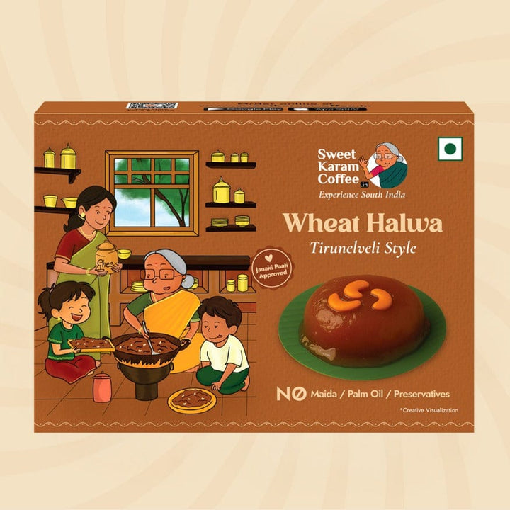 Tirunelveli Wheat Halwa - Sweet Karam Coffee