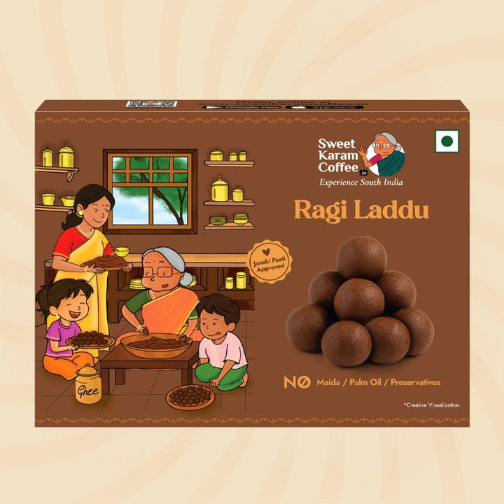 Ragi Laddu - Sweet Karam Coffee