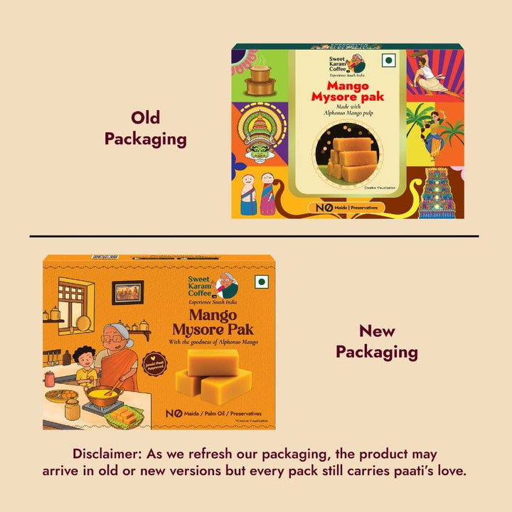 Mango Mysorepak - Sweet Karam Coffee