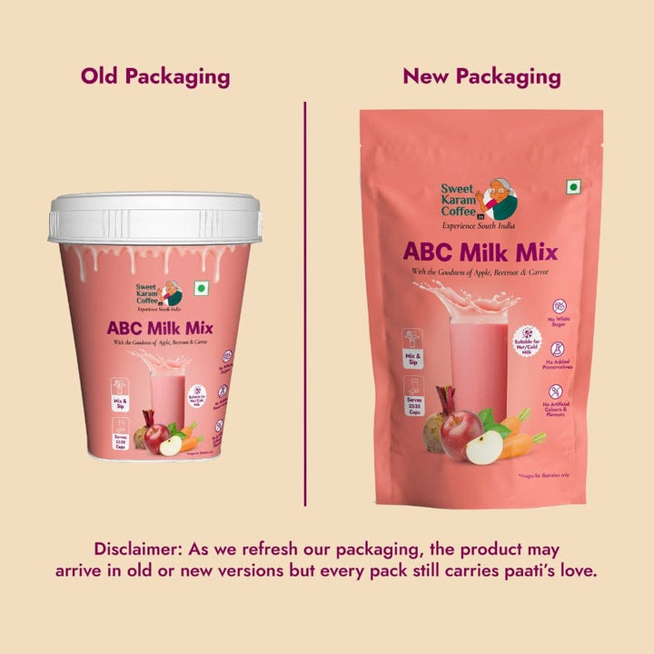 ABC (Apple, Beetroot, Carrot) Milk Mix  - Free Shipping Across India