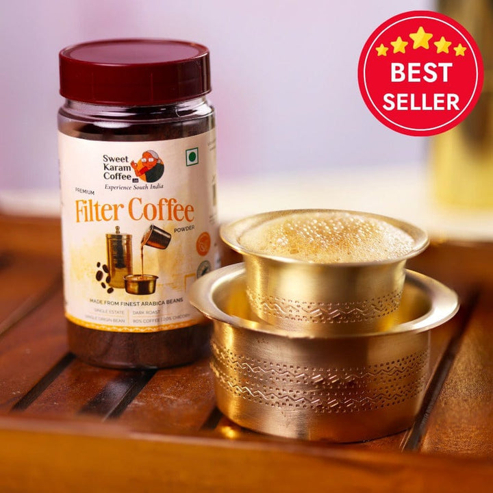 Premium Filter Coffee 80:20 - (Sampler Bottle)  - Free Shipping Across India