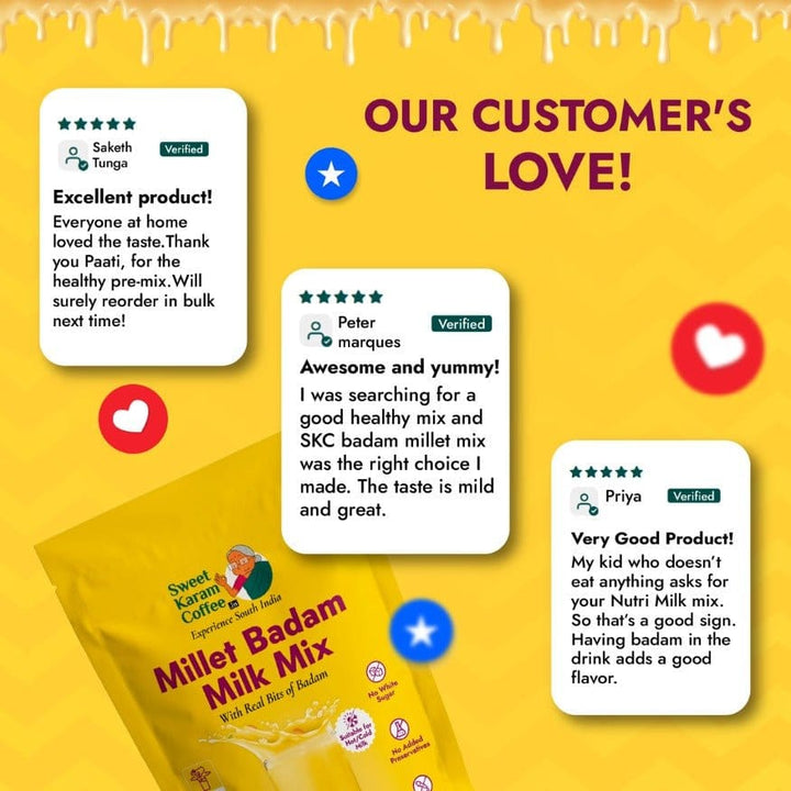 Badam Milk Mix  - Free Shipping Across India