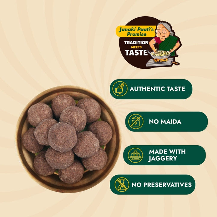 Ragi Laddu - Sweet Karam Coffee