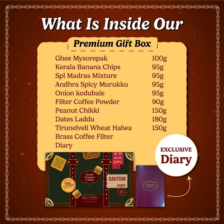 Paati's Premium Gift Box - Sweet Karam Coffee