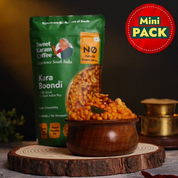 Kara Boondhi 95 g - Sweet Karam Coffee