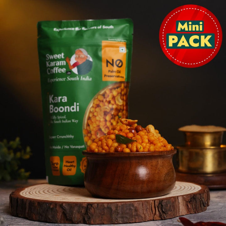 Kara Boondhi 95 g - Sweet Karam Coffee