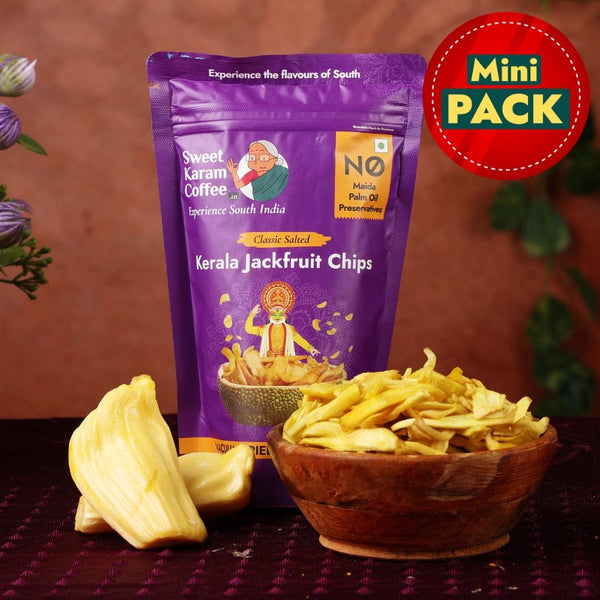 Kerala Jackfruit Chips 50 g - Sweet Karam Coffee