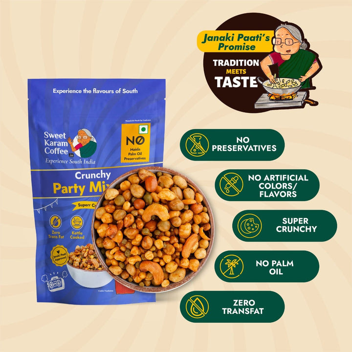 Navadhanya Mixture - Sweet Karam Coffee