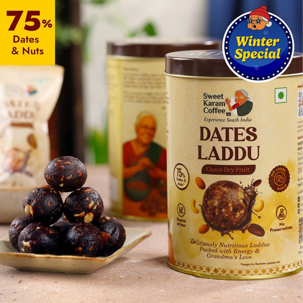 Dates Laddu (Choco Dry Fruit)  - Free Shipping Across India