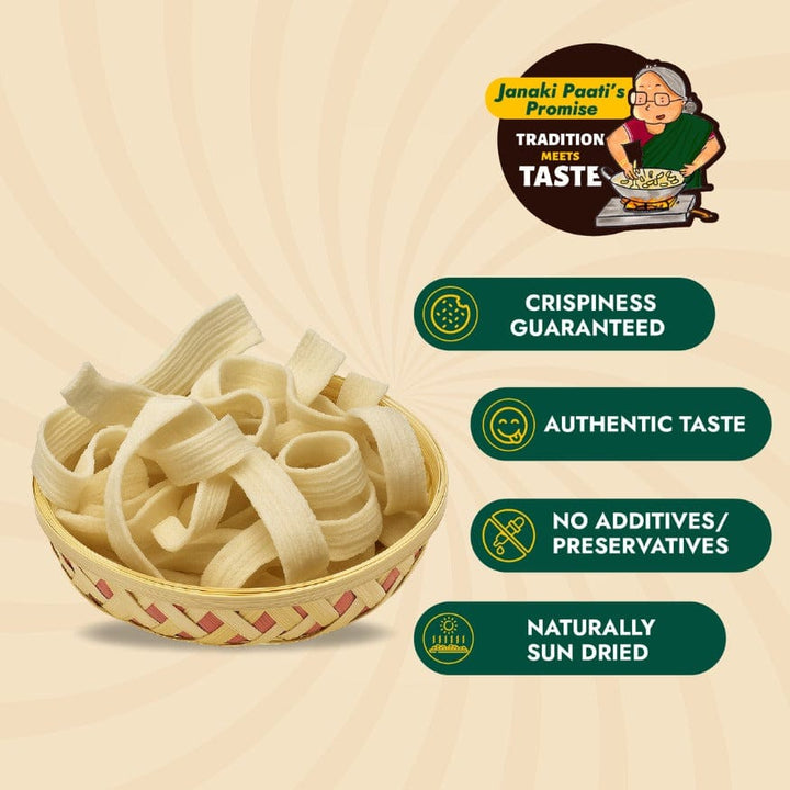 Ribbon Vadam Crisps  - Free Shipping Across India