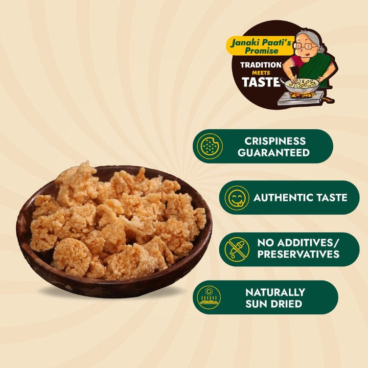 Onion Crisps (Vadagam)  - Free Shipping Across India