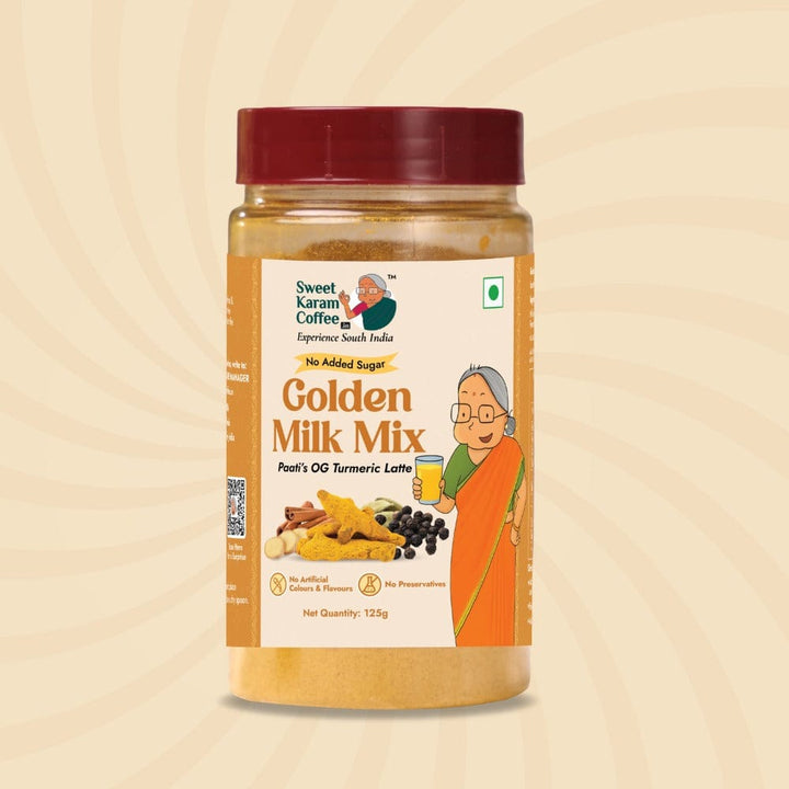 Paati's Turmeric Milk Mix (Winter Special) - Sweet Karam Coffee