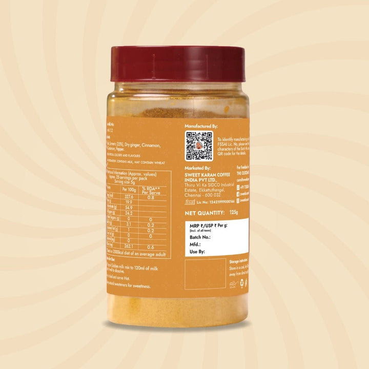 Paati's Turmeric Milk Mix (Winter Special) - Sweet Karam Coffee
