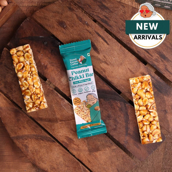 Peanut Chikki Bar 20 g (Zero White Sugar)  - Free Shipping Across India