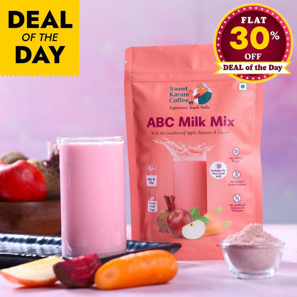 ABC (Apple, Beetroot, Carrot) Milk Mix