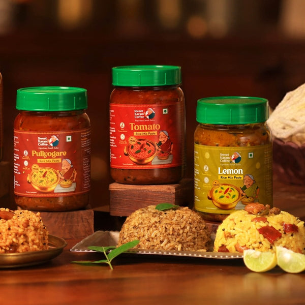 Rice Mix Paste Combo (Ready in Minutes⏱️) - Sweet Karam Coffee
