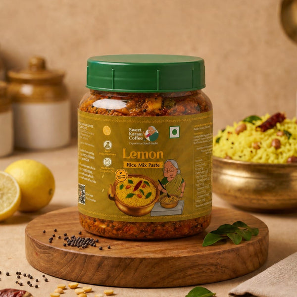 Lemon Rice Mix Paste (Ready in Minutes⏱️) - Sweet Karam Coffee