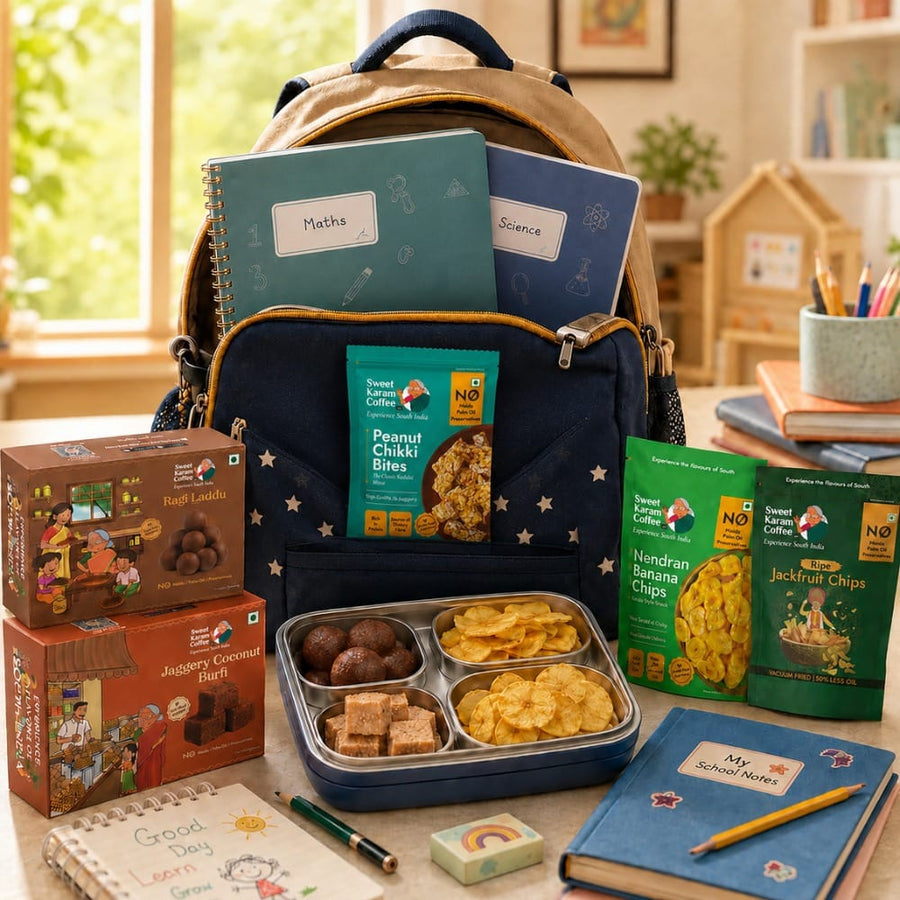 Paati’s School Snack Combo - Sweet Karam Coffee